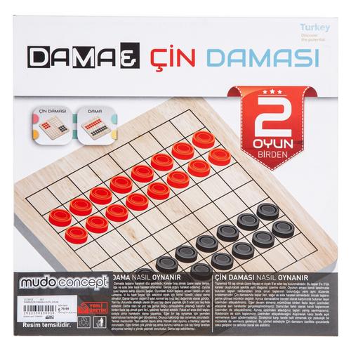  DAMA/ÇİN DAMASI KUTU OYUN