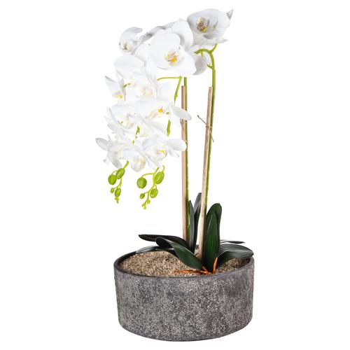  SAKSILI BEYAZ ORKİDE 27X70CM