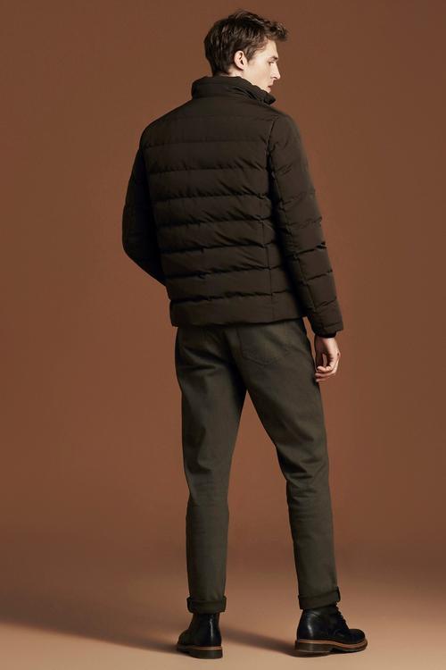  DİK YAKA ŞİŞME MONT