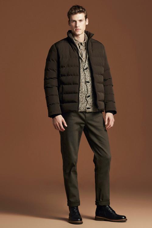  DİK YAKA ŞİŞME MONT