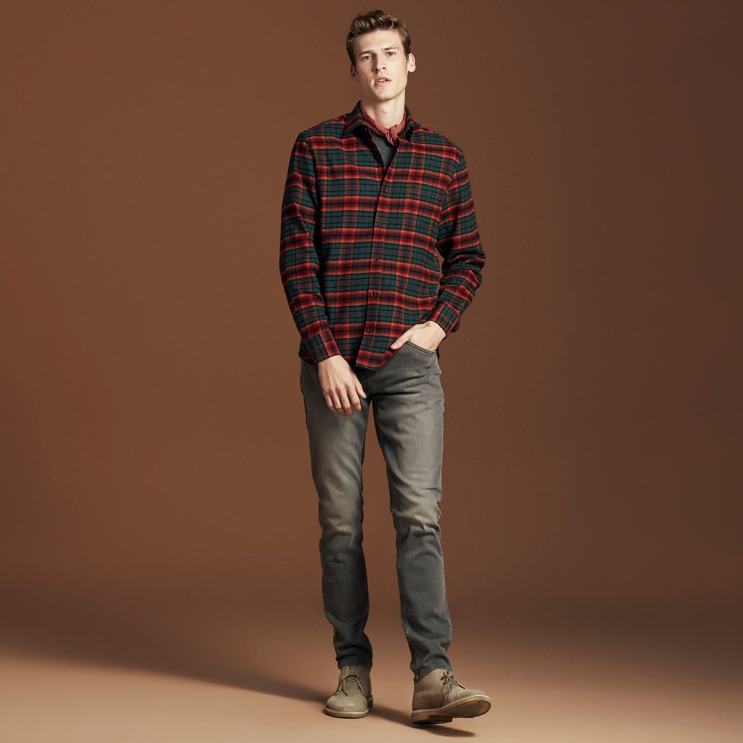 EKOSELİ FLANEL GÖMLEK