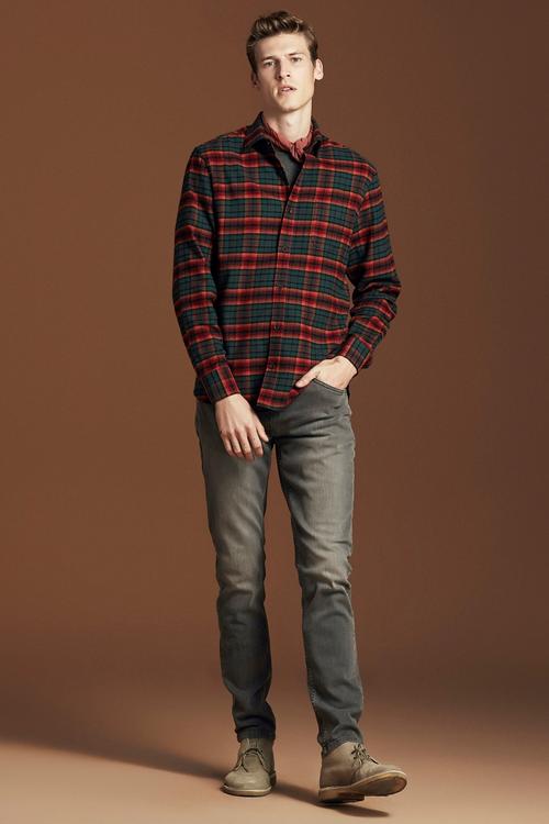  EKOSELİ FLANEL GÖMLEK