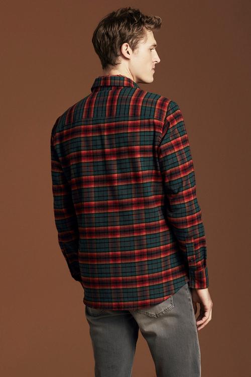  EKOSELİ FLANEL GÖMLEK