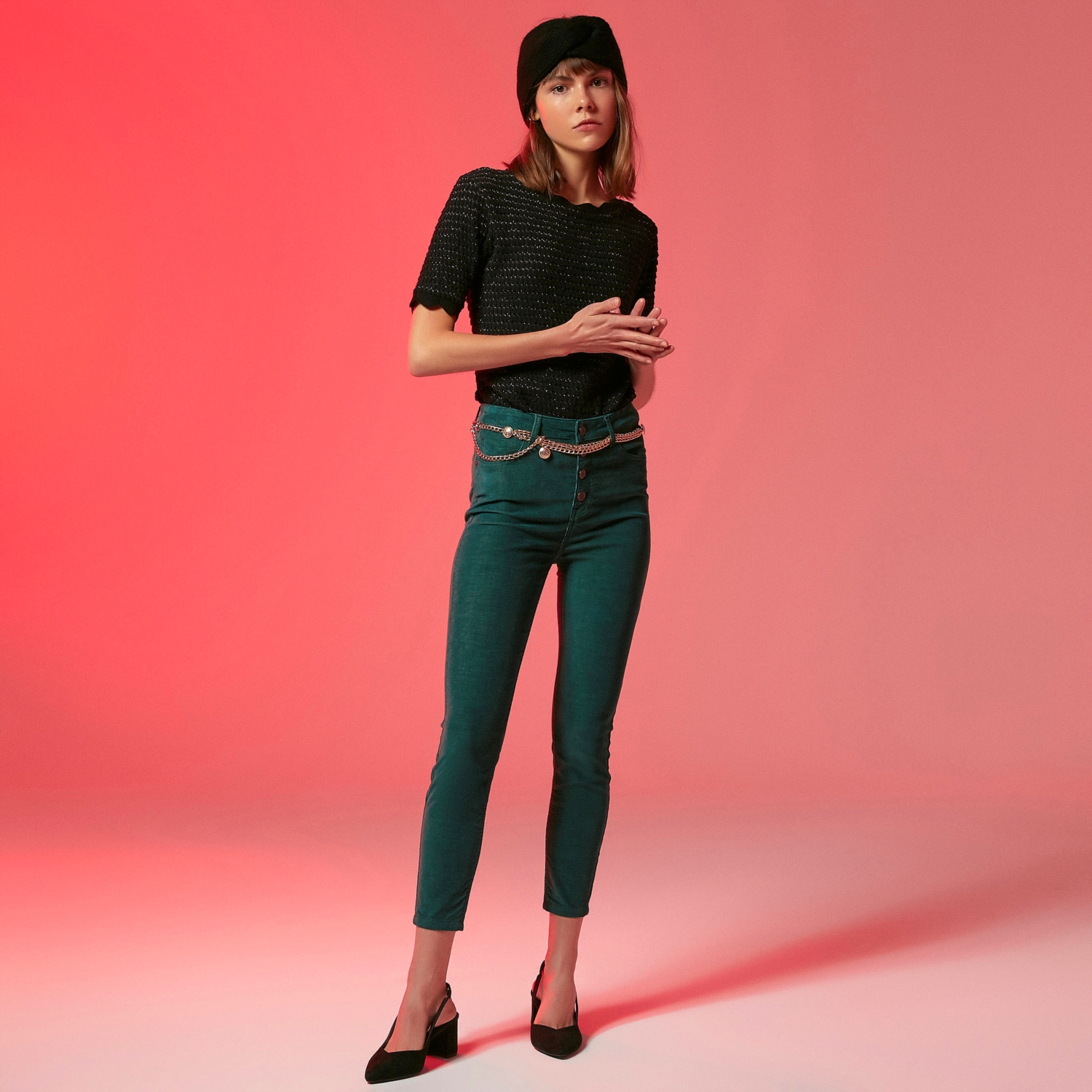 SKINNY KADİFE PANTOLON