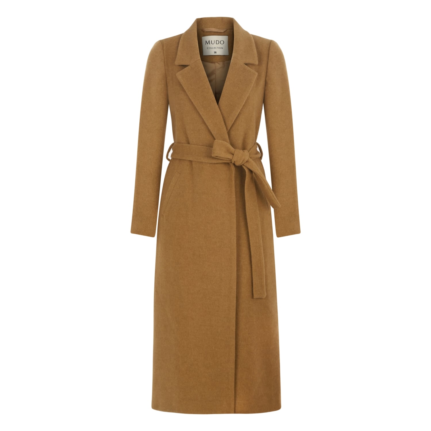 BELİNDEN KUŞAKLI UZUN KABAN