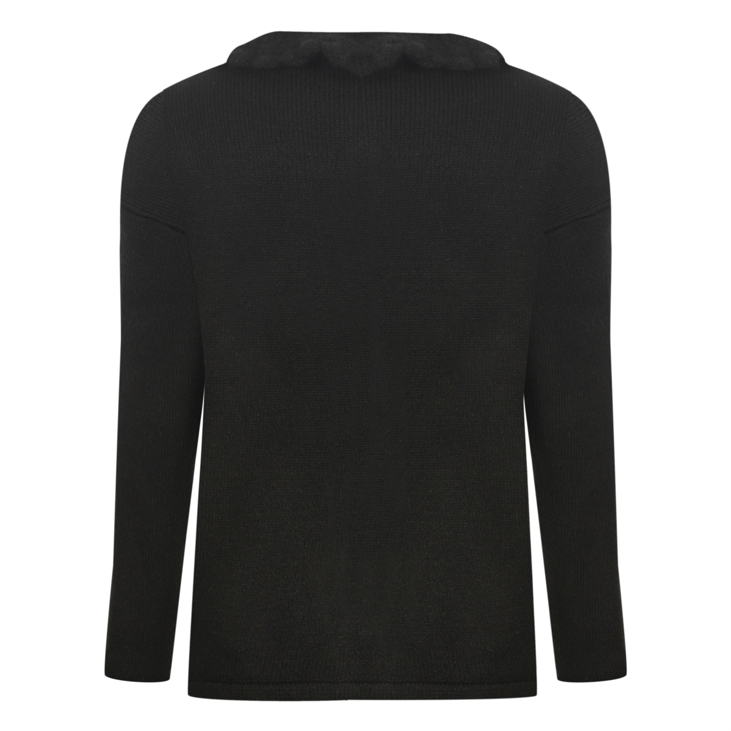 DANTEL YAKA DÜĞMELİ TRİKO HIRKA