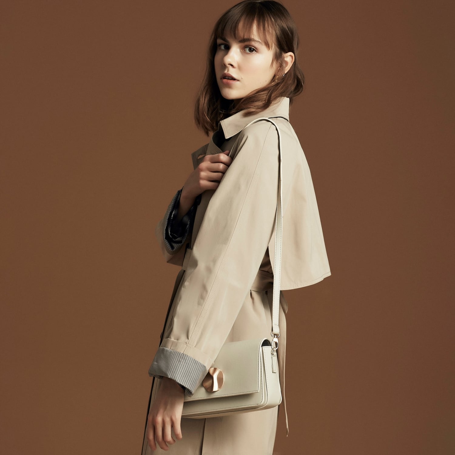 EKOSE ASTARLI UZUN TRENÇKOT