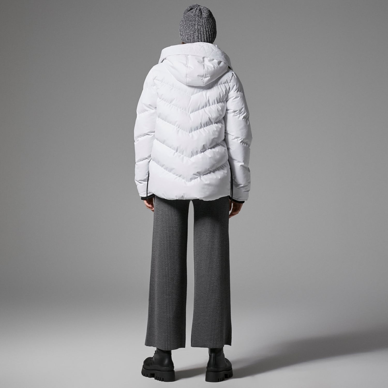 KAPÜŞONLU PUFFER ŞİŞME MONT