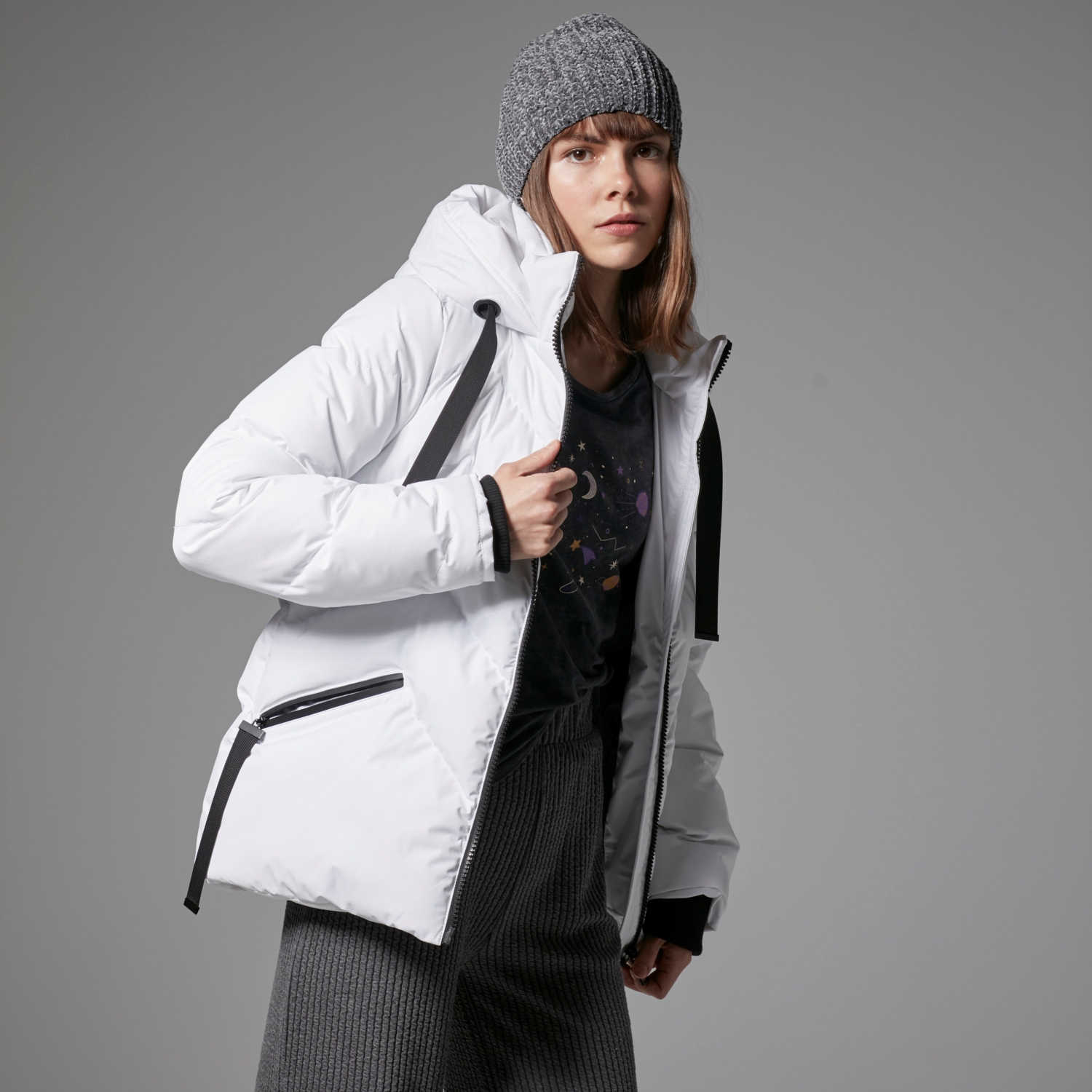 KAPÜŞONLU PUFFER ŞİŞME MONT