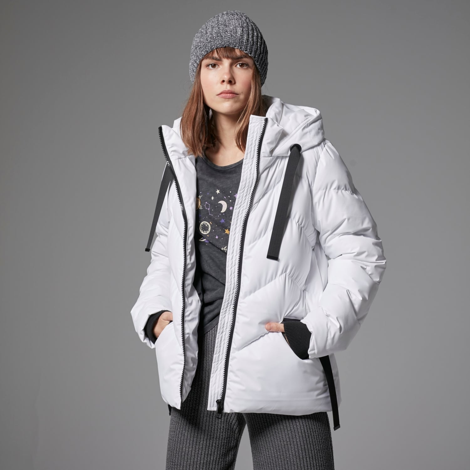 KAPÜŞONLU PUFFER ŞİŞME MONT