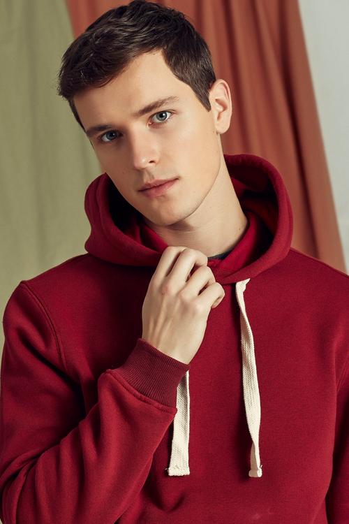  KAPÜŞONLU PAMUKLU SWEATSHIRT