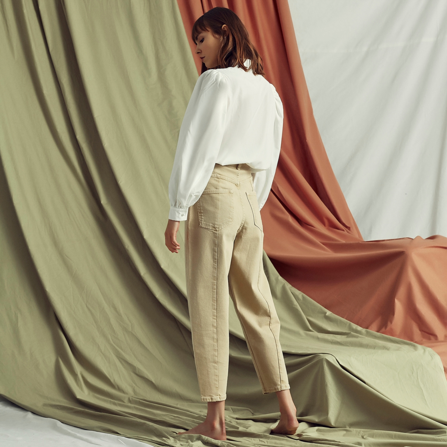 BAGGY YÜKSEK BEL PANTOLON