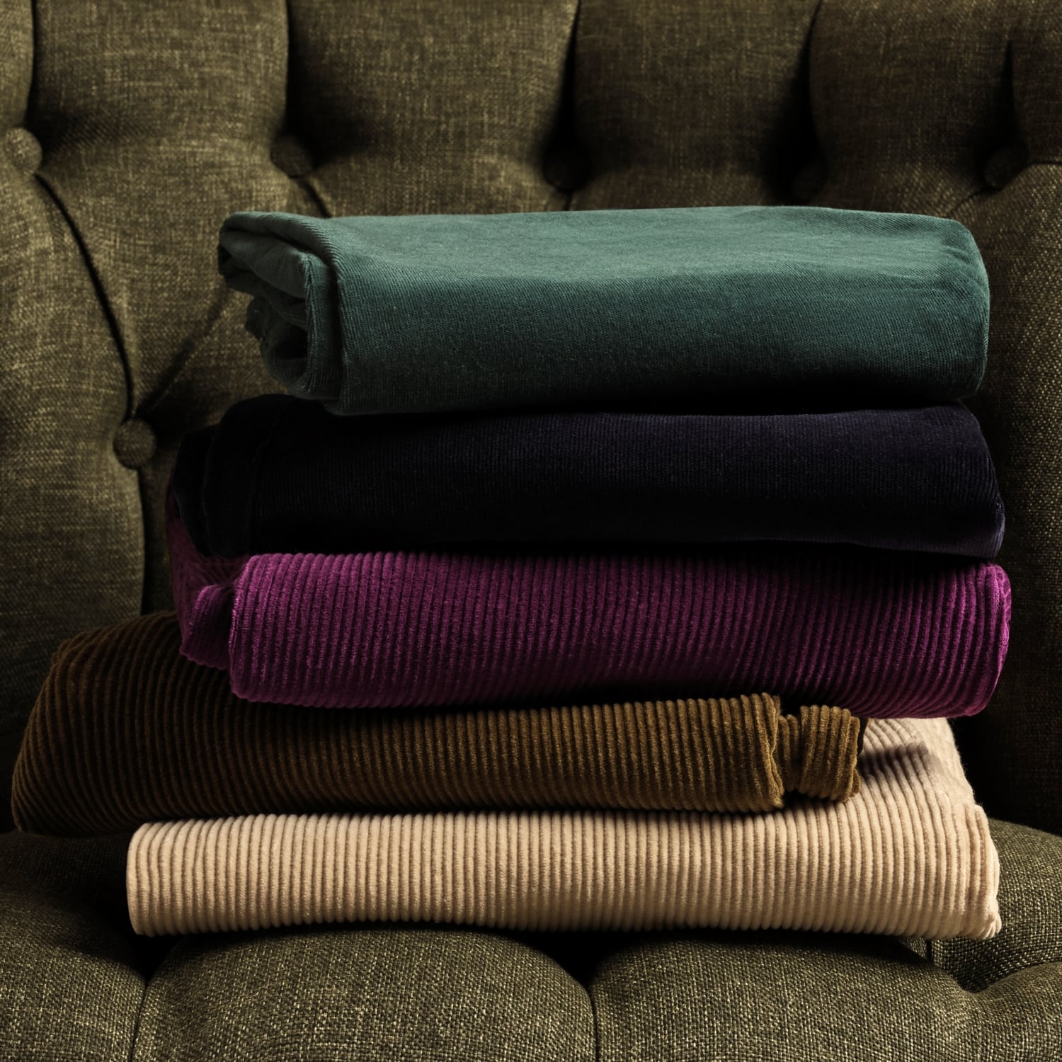 FİTİLLİ KADİFE MOM PANTOLON