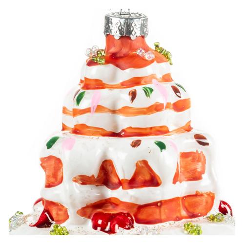  CUPCAKE CAM YILBAŞI AĞAÇ SÜSÜ 7X9CM