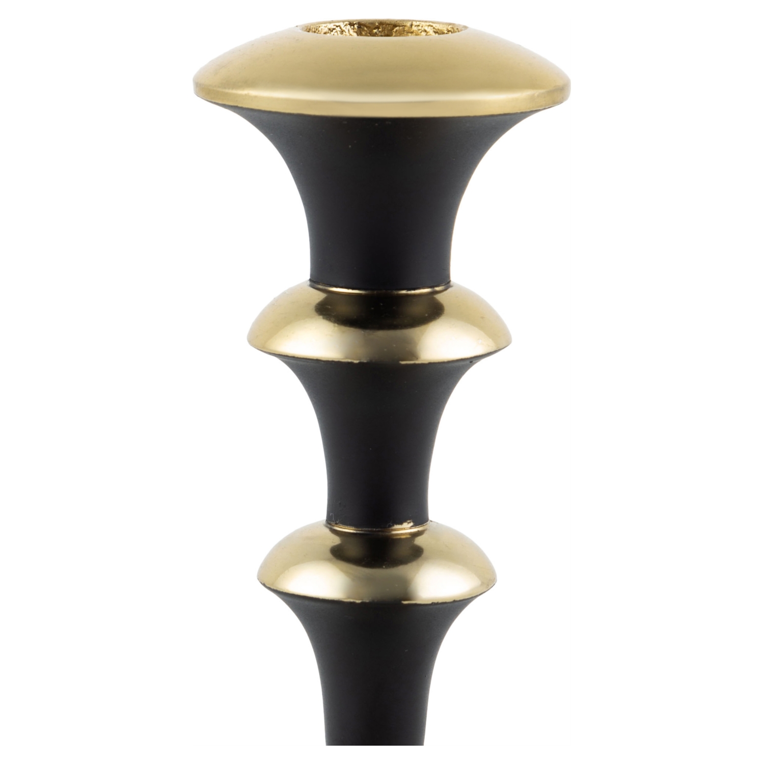 TEKLİ ŞAMDAN SİYAH 21CM