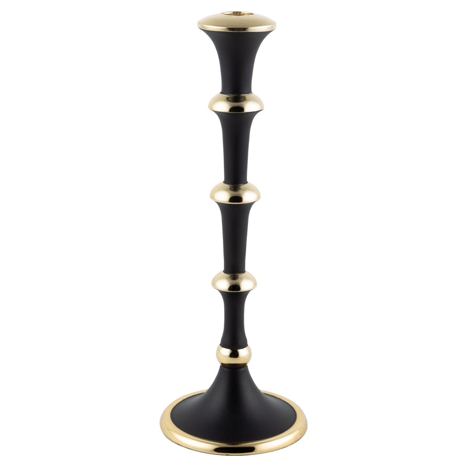 TEKLİ ŞAMDAN SİYAH 31CM