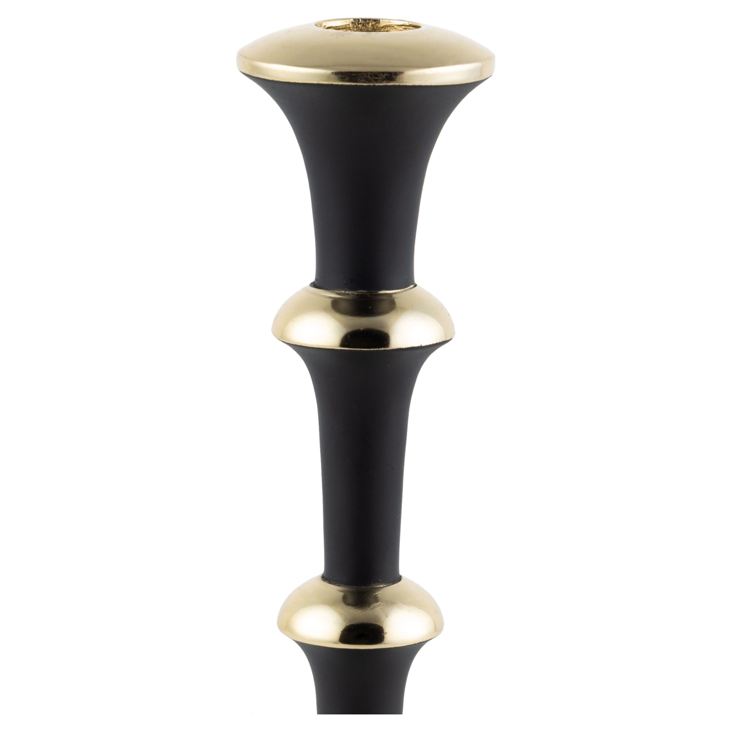 TEKLİ ŞAMDAN SİYAH 31CM