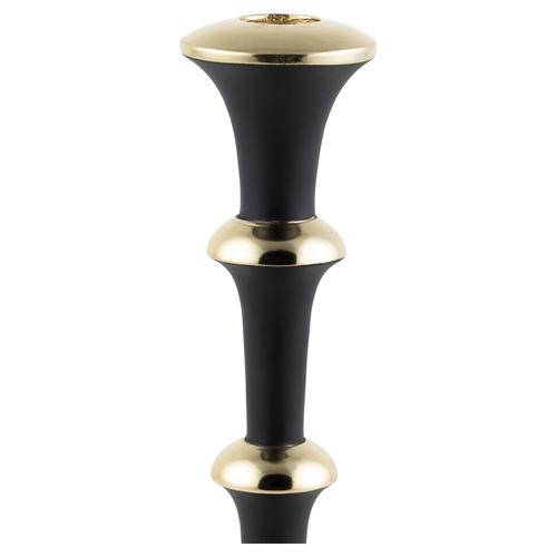  TEKLİ ŞAMDAN SİYAH 31CM