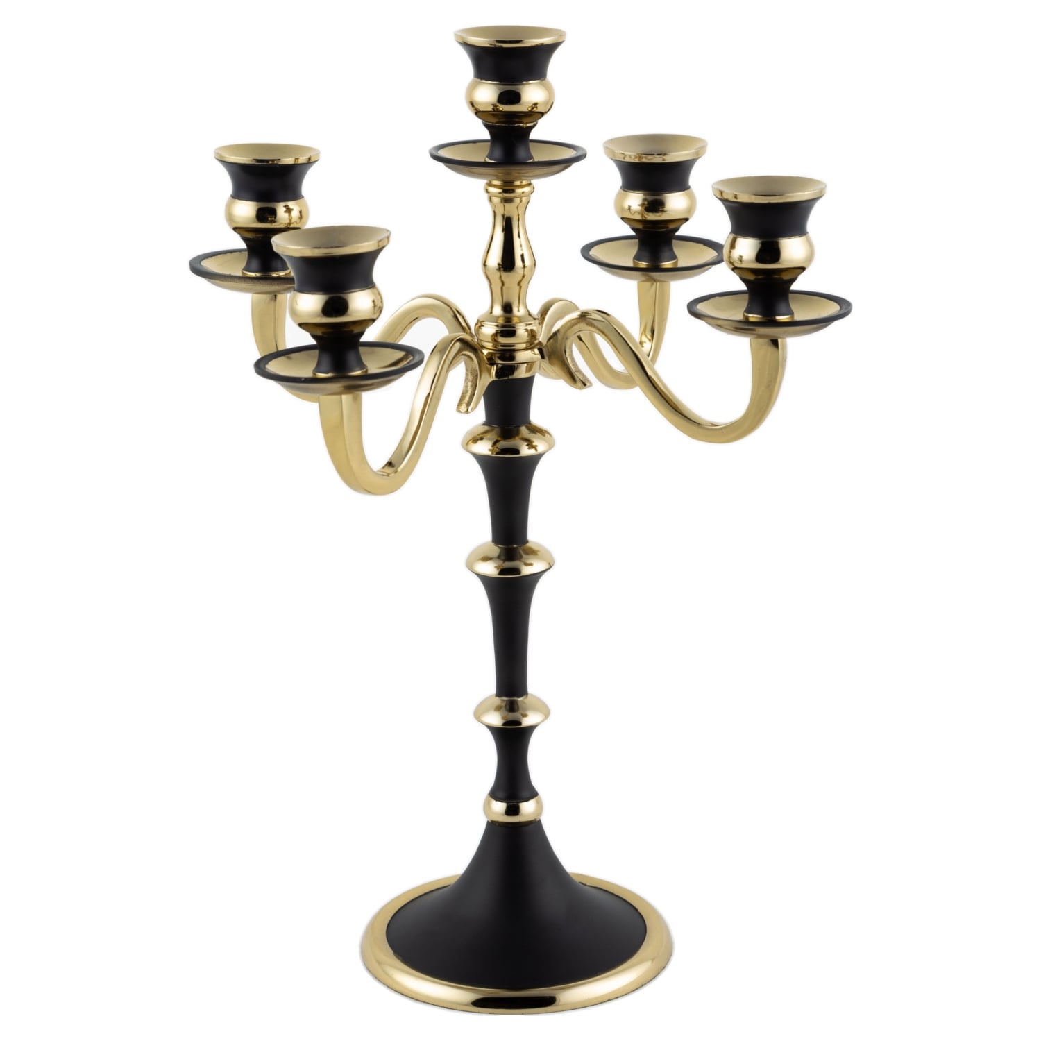 5 KOLLU ŞAMDAN SİYAH 26X38CM