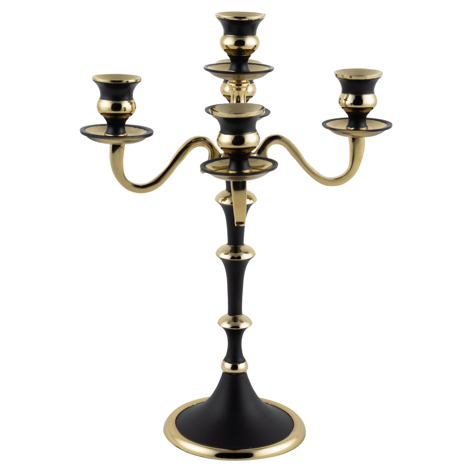 5 KOLLU ŞAMDAN SİYAH 26X38CM