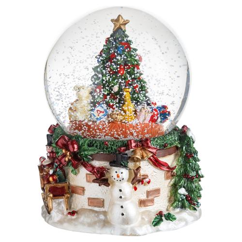  MÜZİKLİ TREE KAR KÜRESİ 10CM