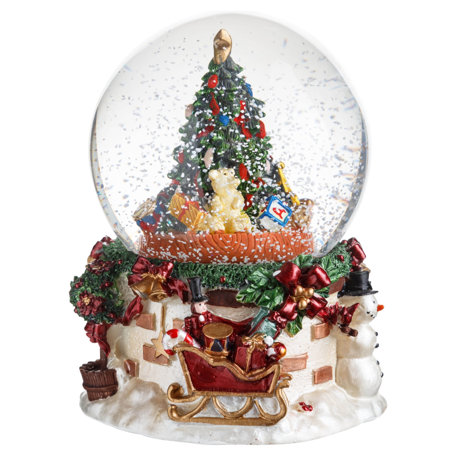 MÜZİKLİ TREE KAR KÜRESİ 10CM