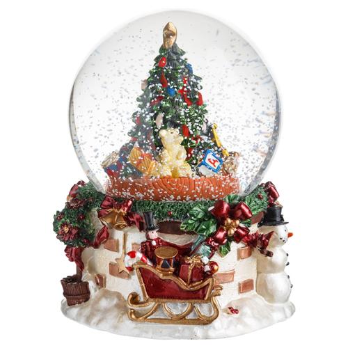  MÜZİKLİ TREE KAR KÜRESİ 10CM