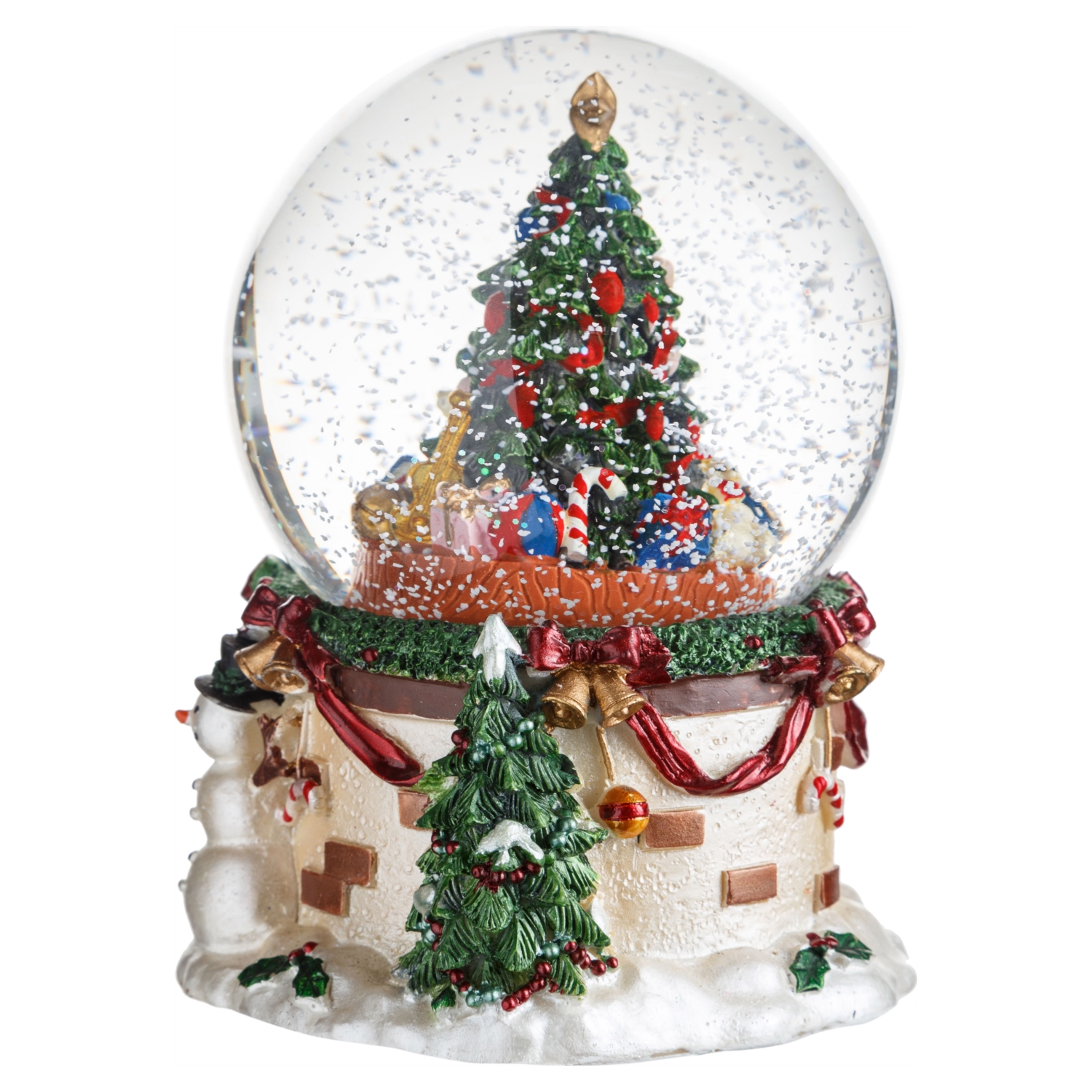 MÜZİKLİ TREE KAR KÜRESİ 10CM