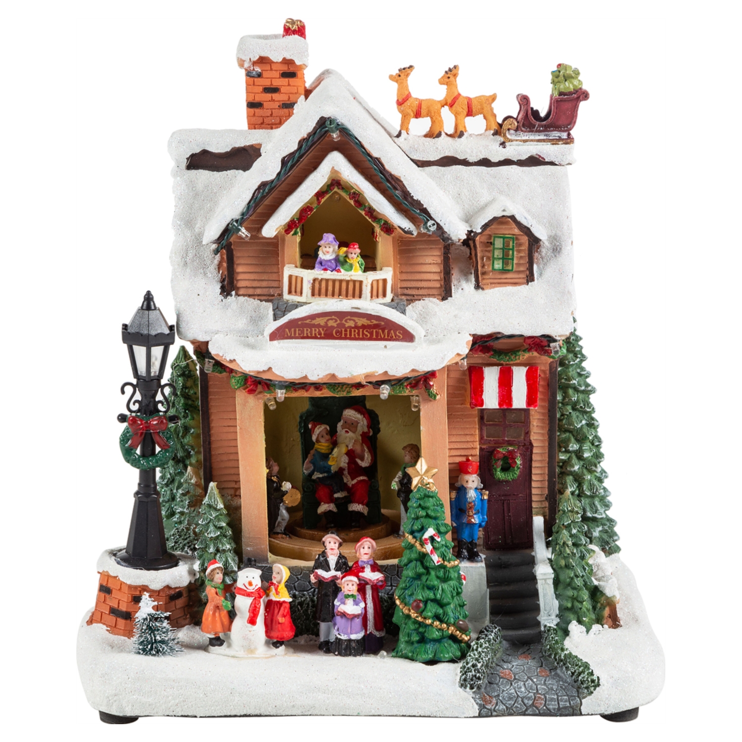 HOME YILBAŞI IŞIKLI MÜZİK KUTUSU