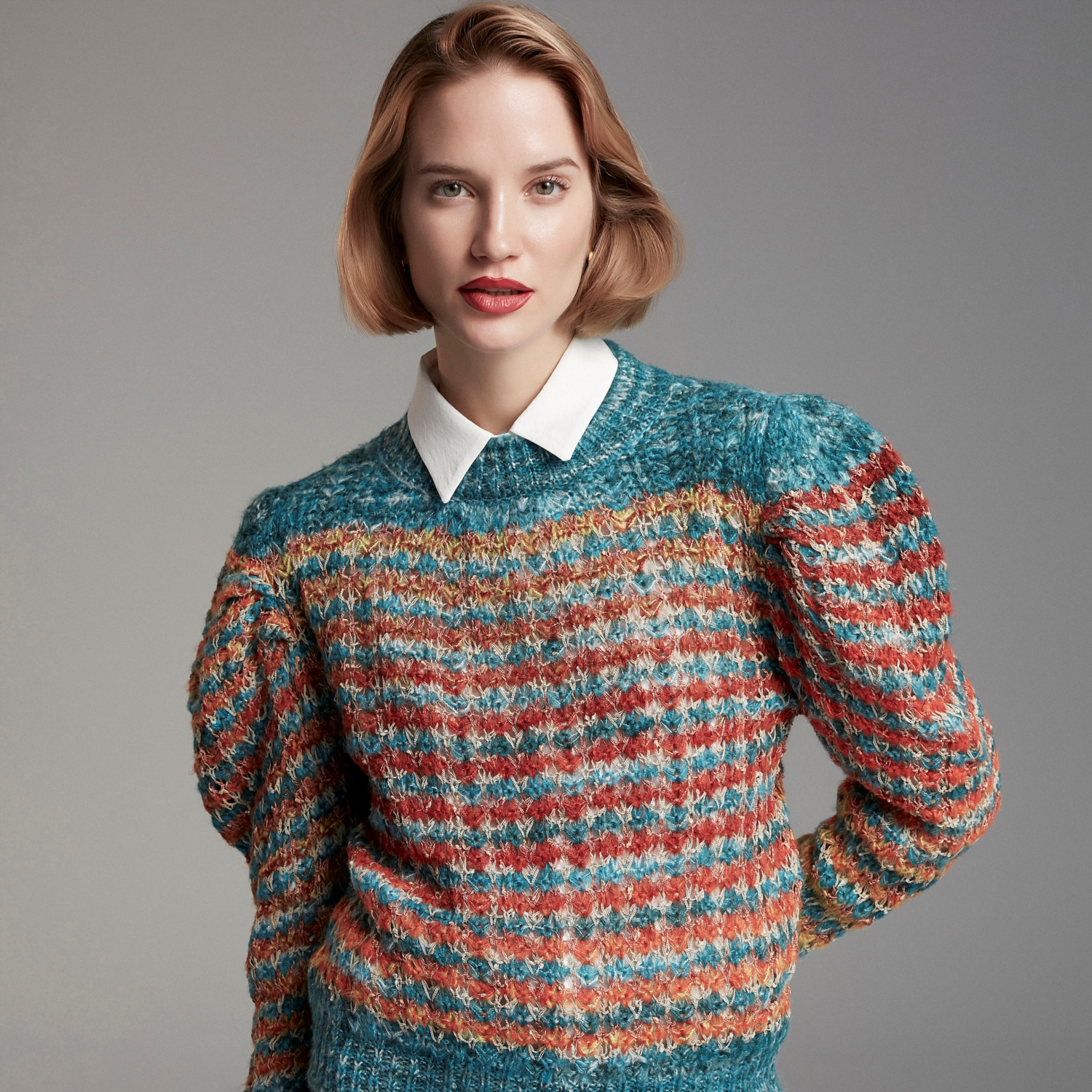 DİK YAKA BOL KESİM KAZAK