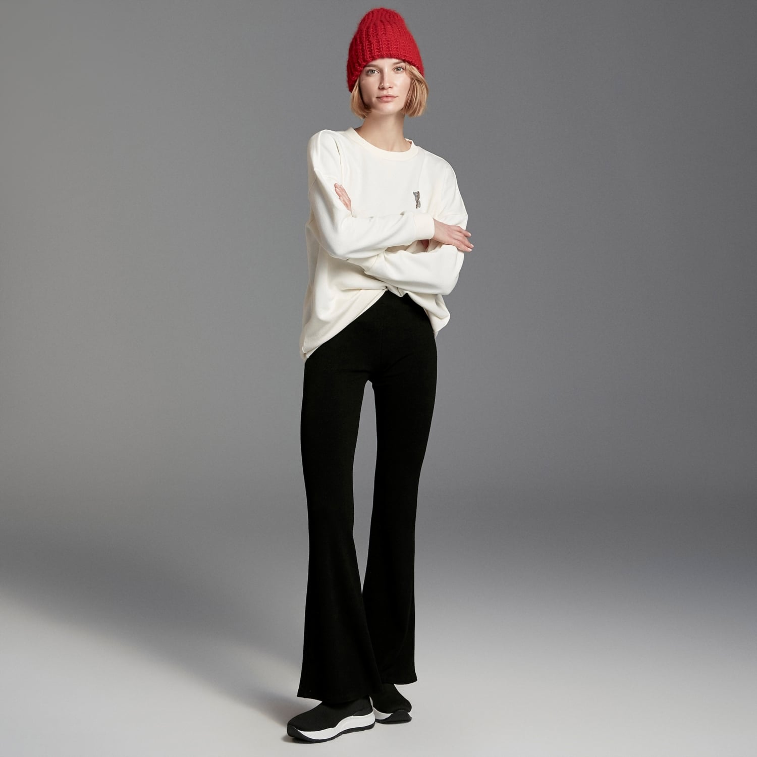 İSPANYOL PAÇA ÖRME PANTOLON