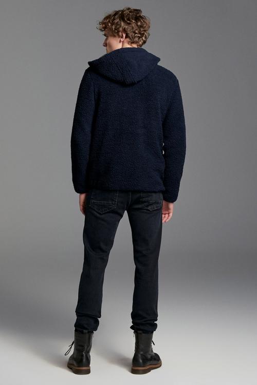  KAPÜŞONLU PELUŞ SWEATSHIRT