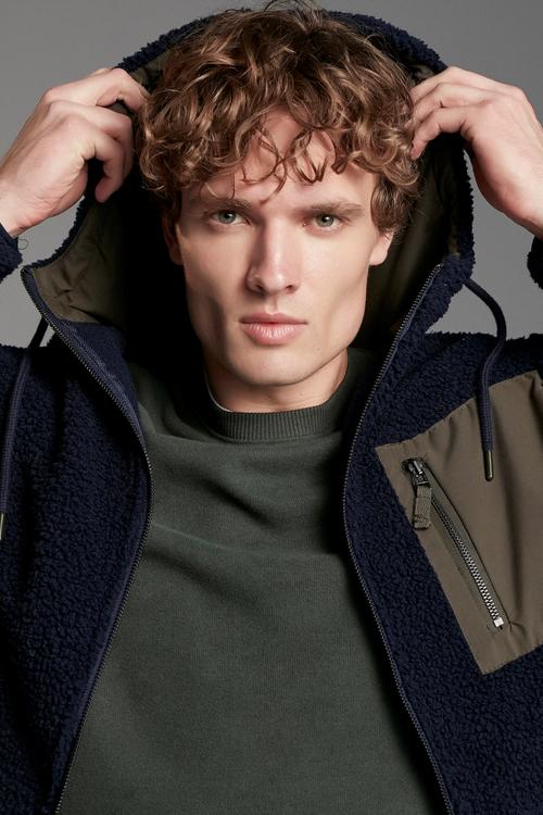  KAPÜŞONLU PELUŞ SWEATSHIRT