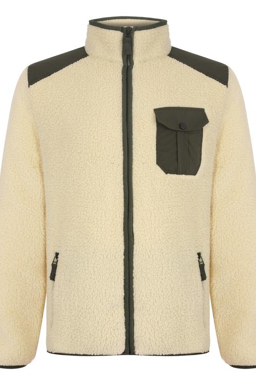  DİK YAKA PELUŞ CEKET