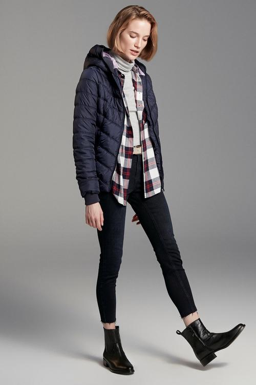  KAPİTONELİ KAPÜŞONLU PUFFER ŞİŞME MONT