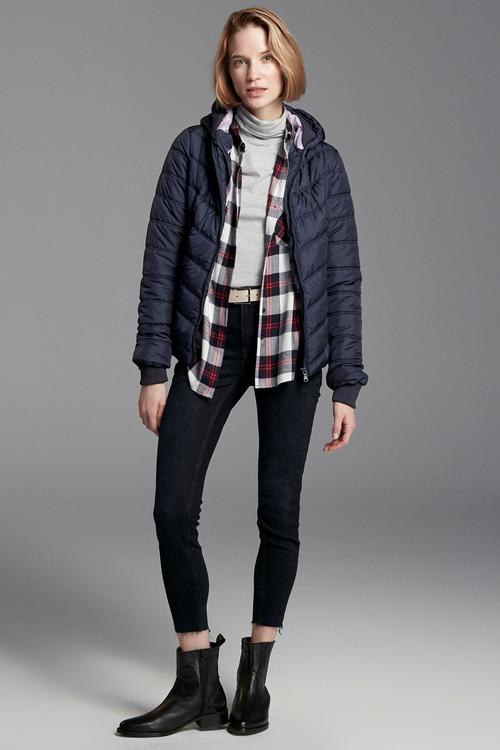  KAPİTONELİ KAPÜŞONLU PUFFER ŞİŞME MONT