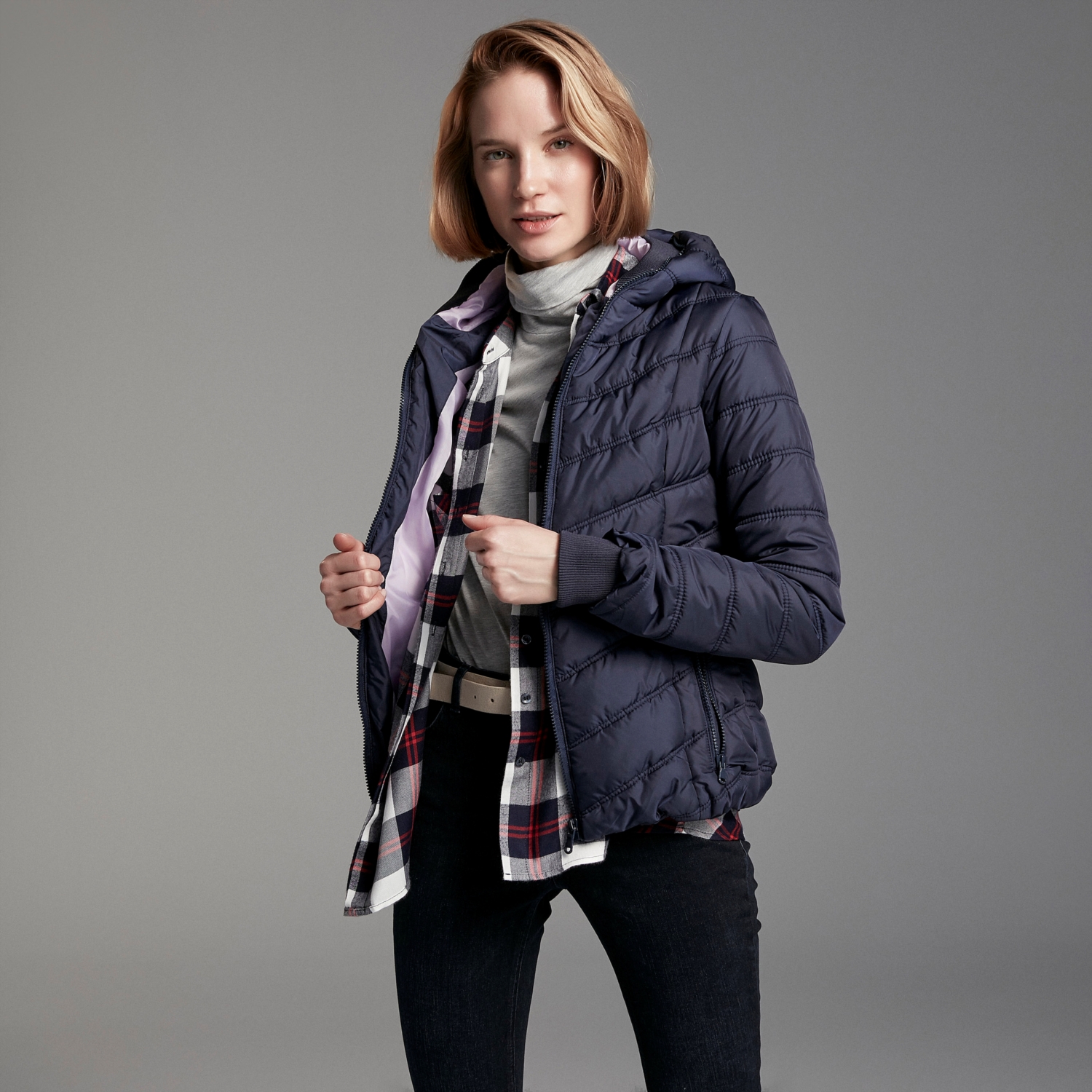 KAPİTONELİ KAPÜŞONLU PUFFER ŞİŞME MONT