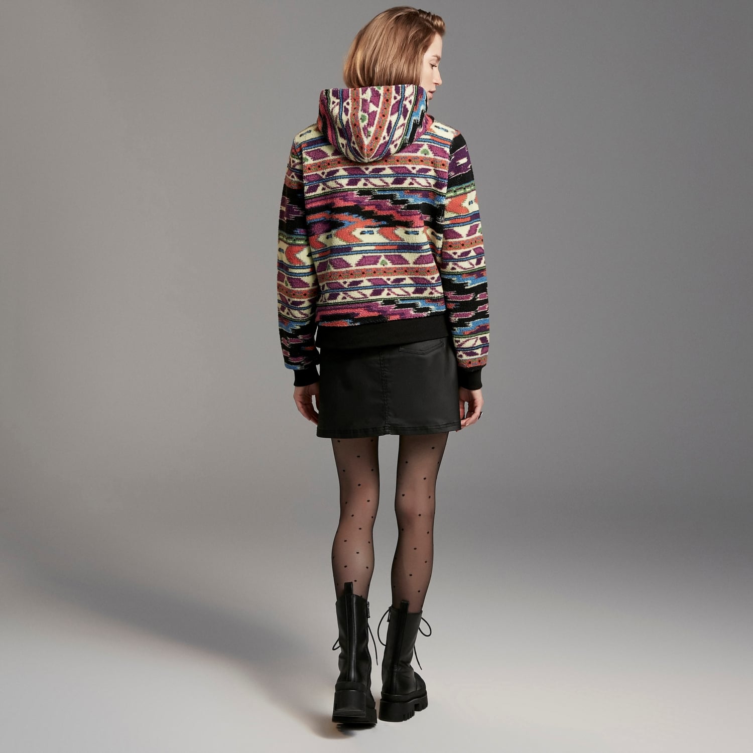 KAPÜŞONLU POLAR SWEATSHIRT