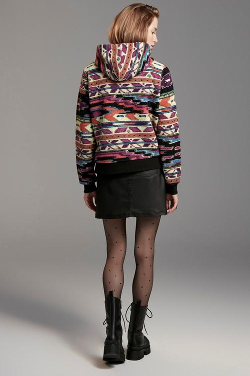  KAPÜŞONLU POLAR SWEATSHIRT