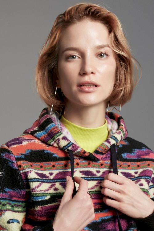  KAPÜŞONLU POLAR SWEATSHIRT