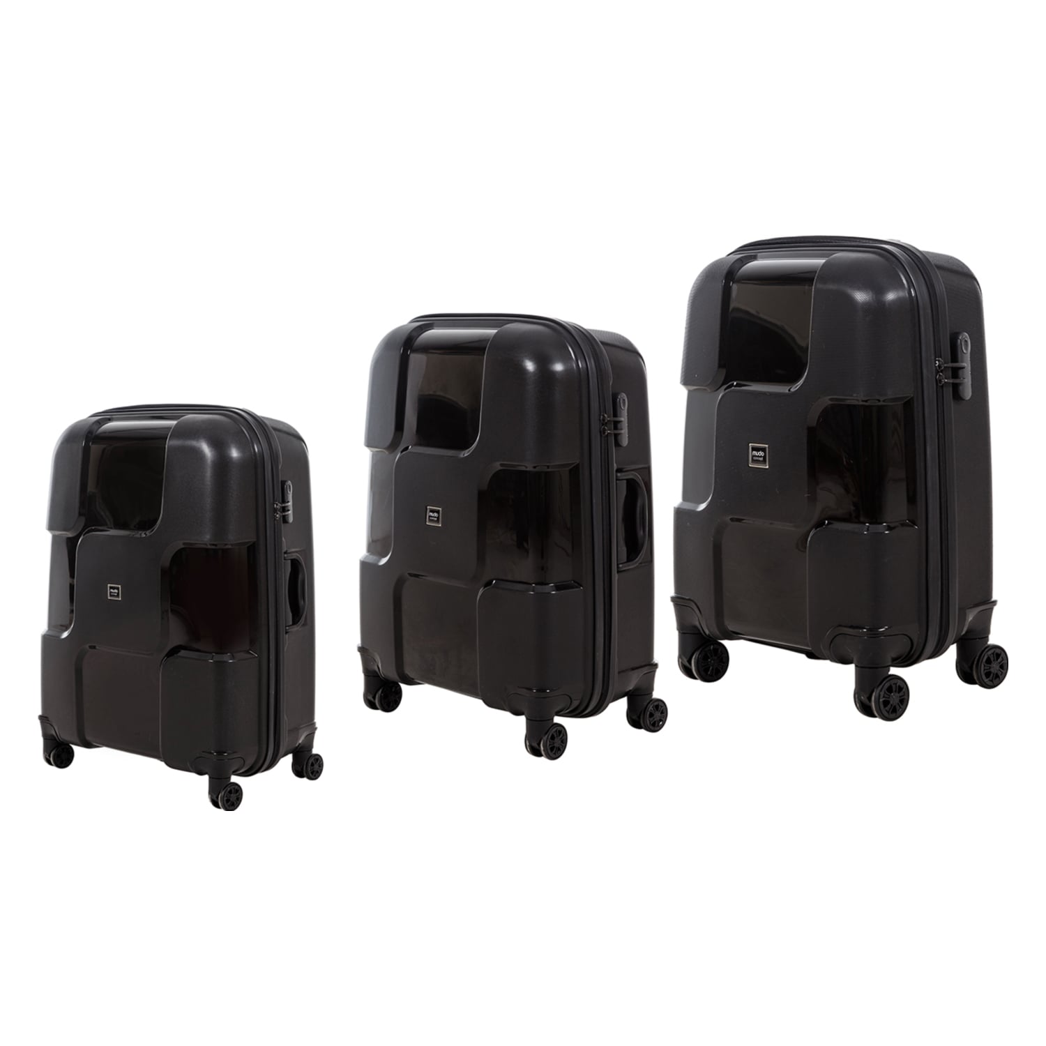 LİZBON SİYAH KABİN BOY VALİZ