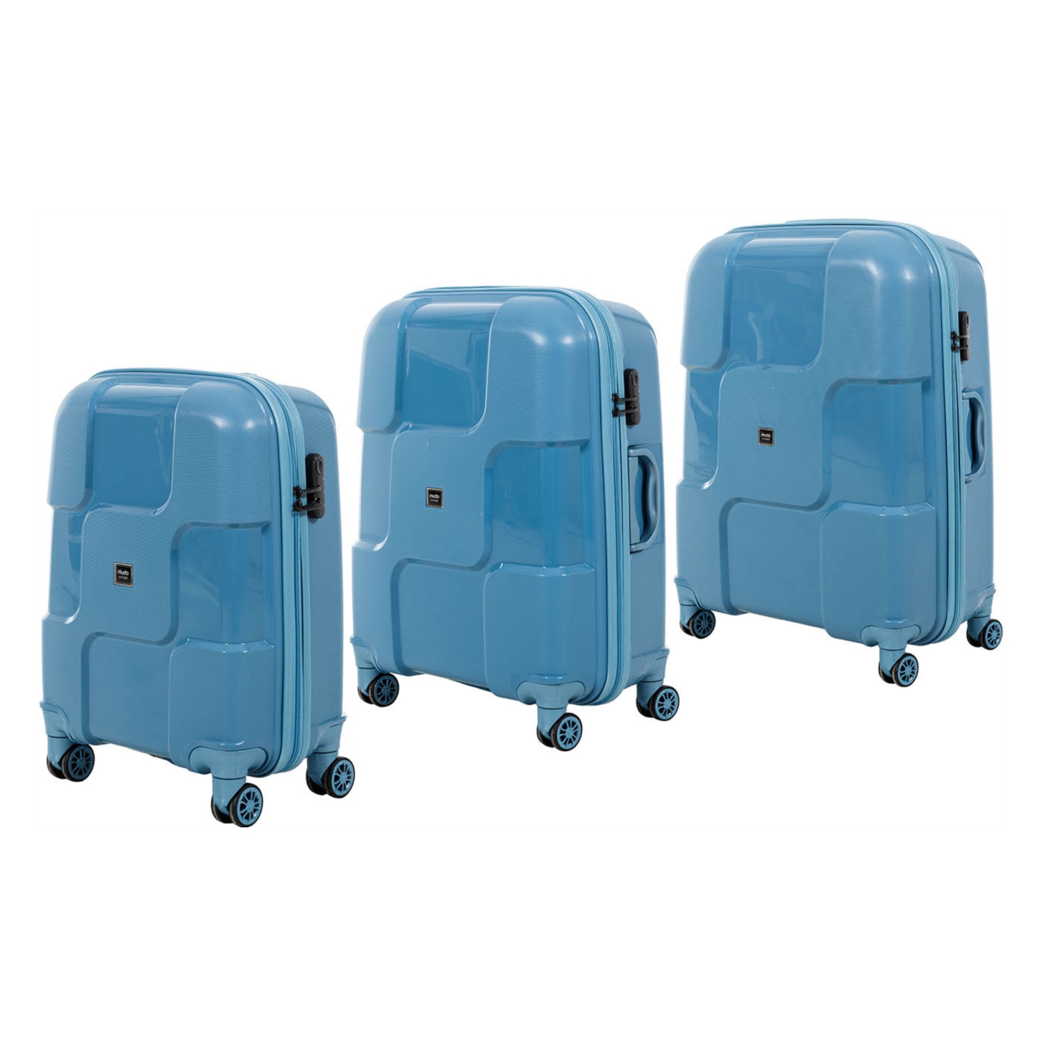 LİZBON MAVİ KABİN BOY VALİZ