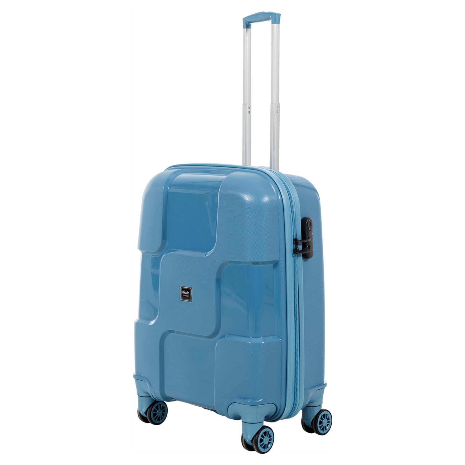 LİZBON MAVİ KABİN BOY VALİZ