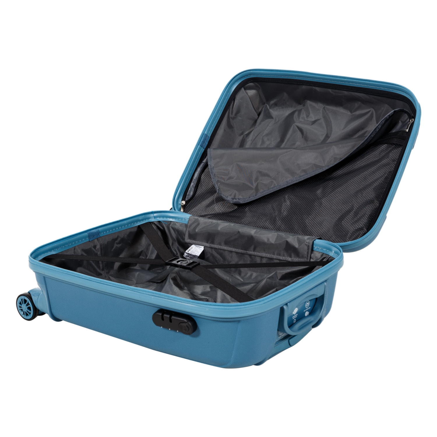 LİZBON MAVİ KABİN BOY VALİZ