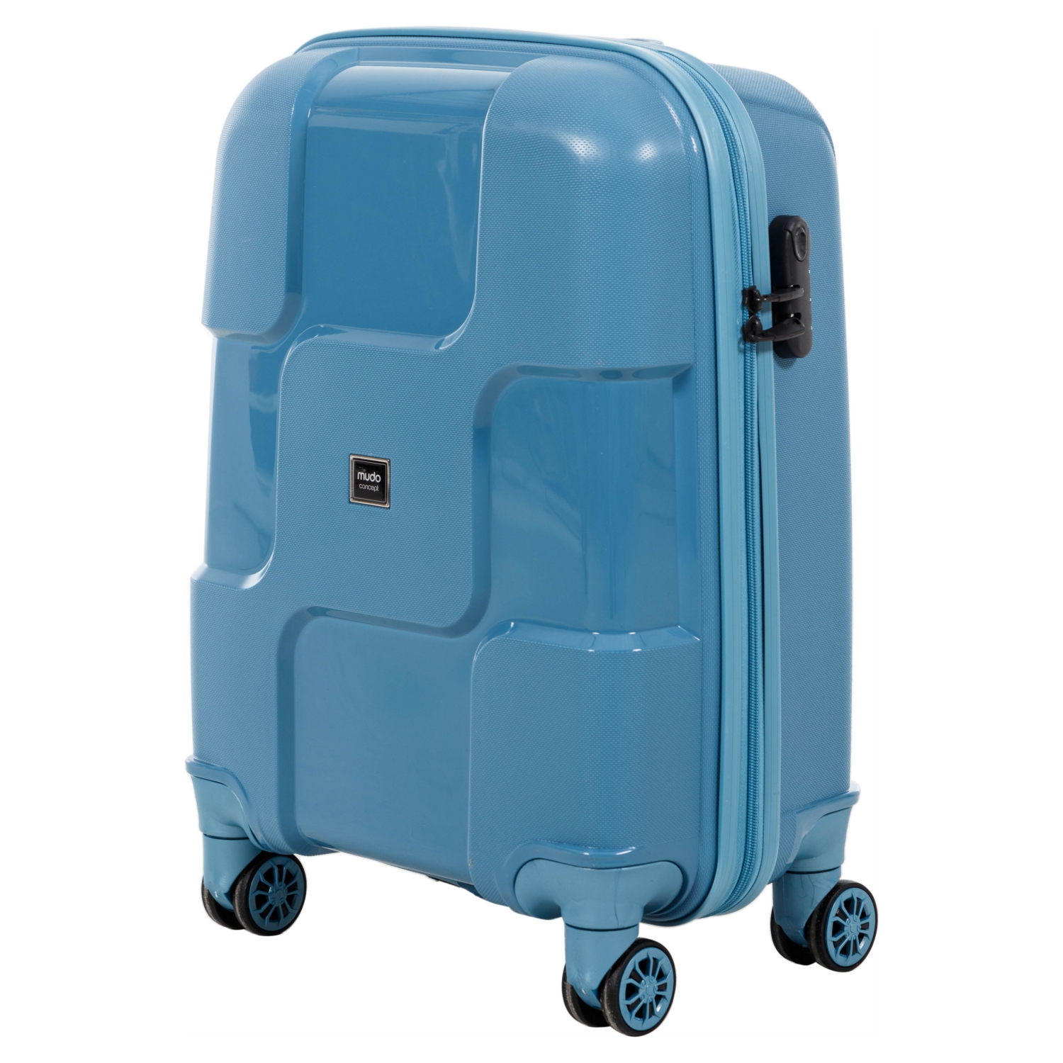 LİZBON MAVİ KABİN BOY VALİZ