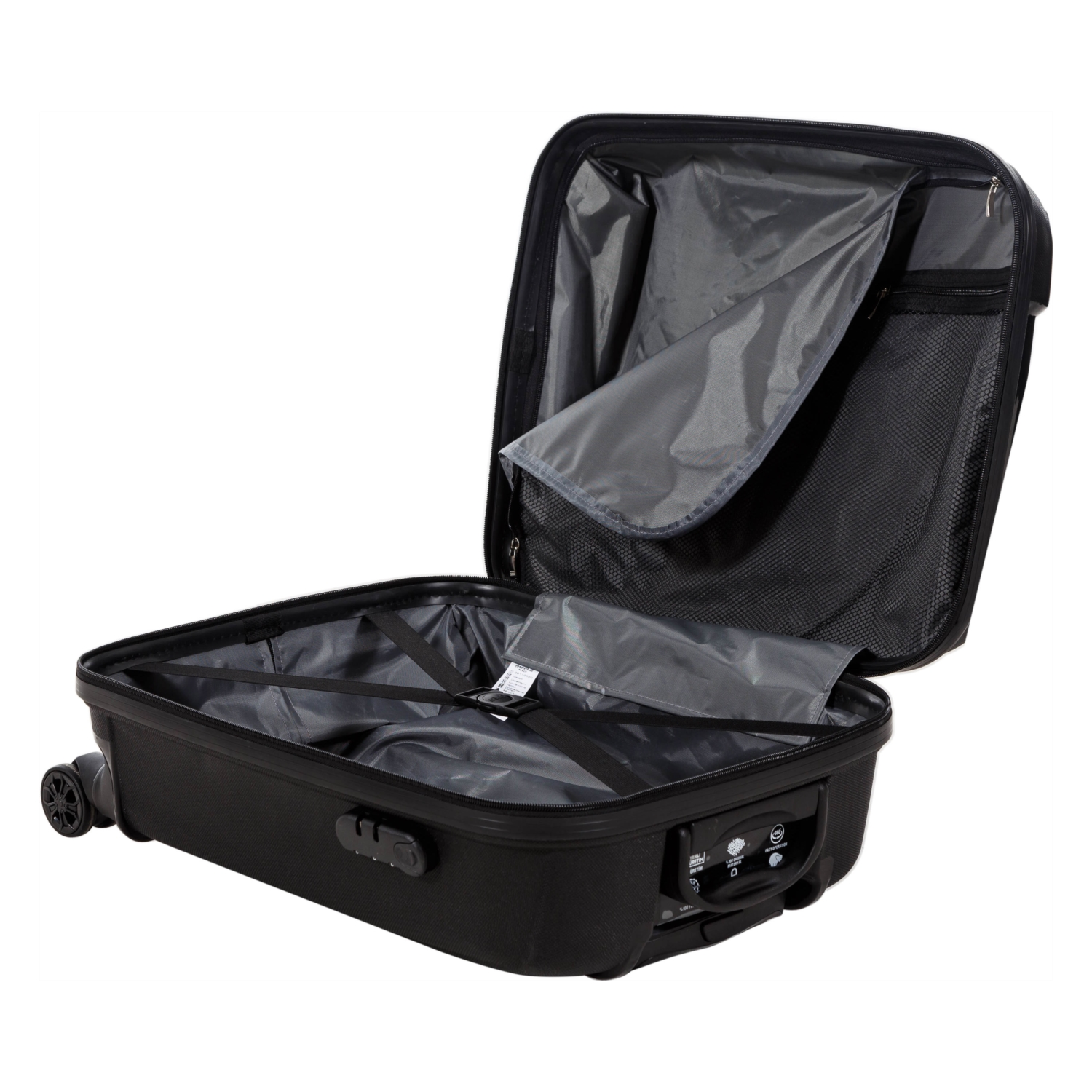 LİZBON SİYAH KABİN BOY VALİZ