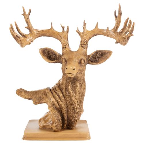  KAİDELİ GEYİK BİBLO 29X14X34CM