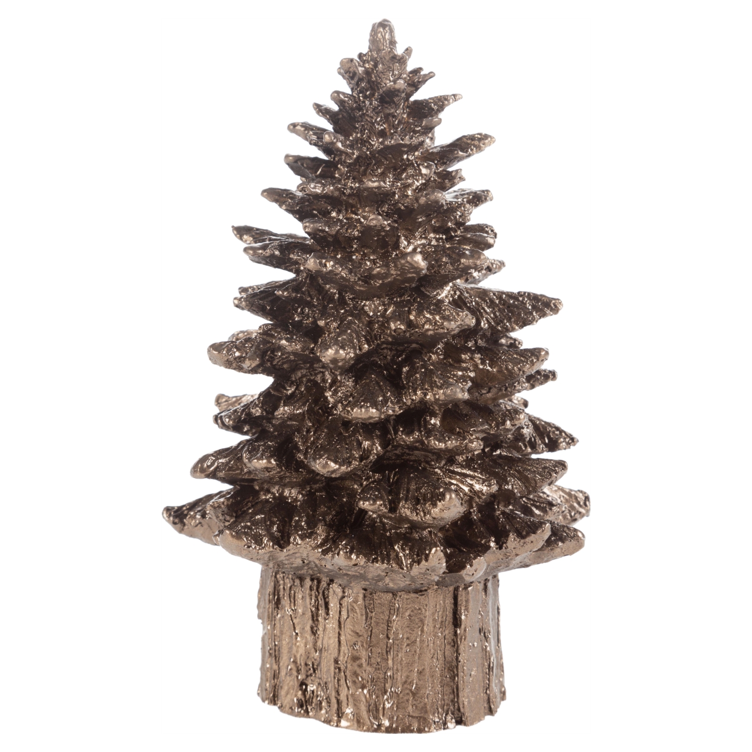 PINE CONE BİBLO BRONZ 12X12X19CM