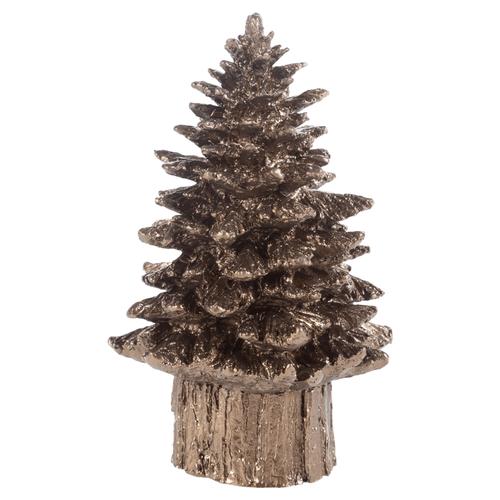  PINE CONE BİBLO BRONZ 12X12X19CM