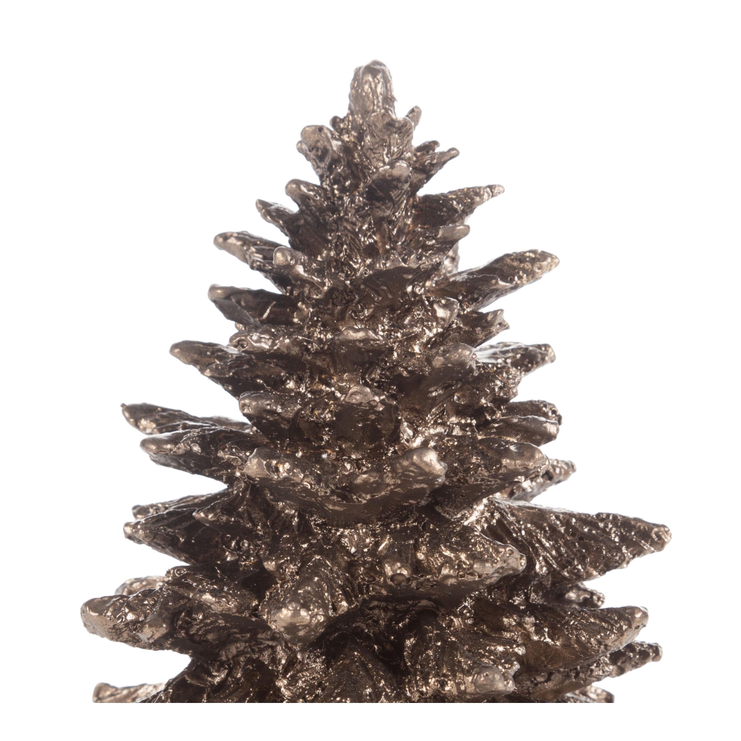 PINE CONE BİBLO BRONZ 12X12X19CM